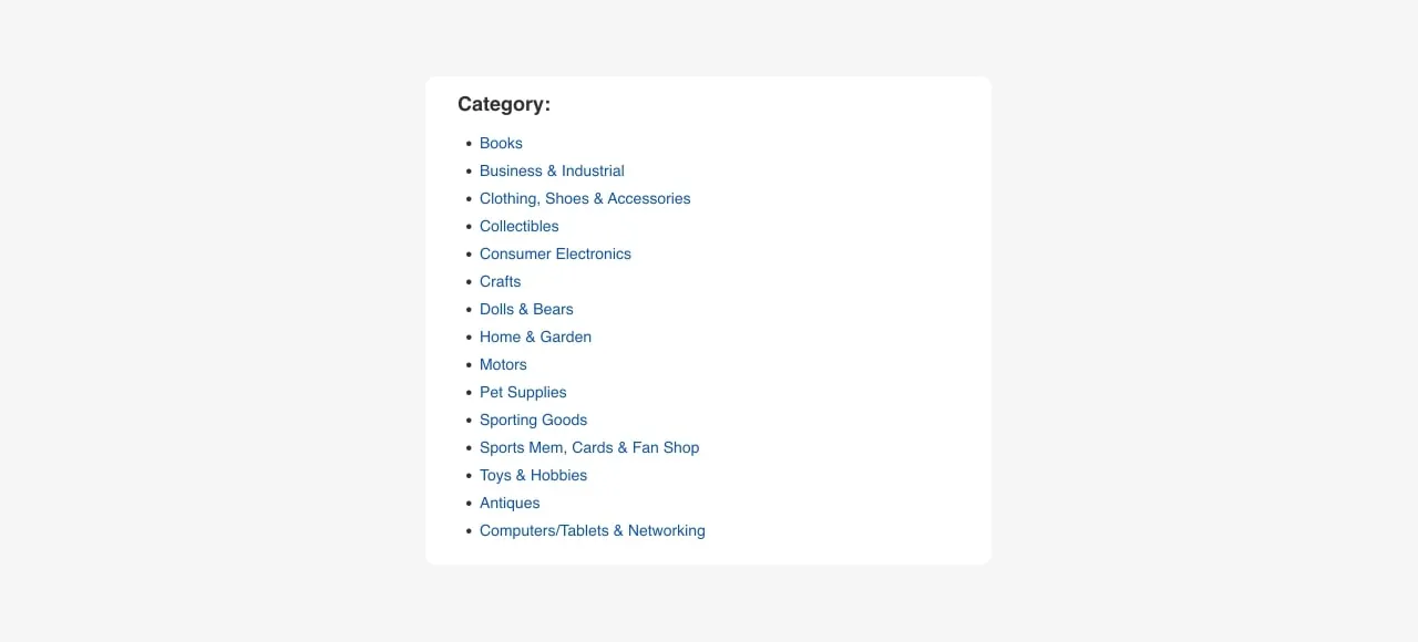 Guide to optimizing product categories and images to improve visibility on eBay